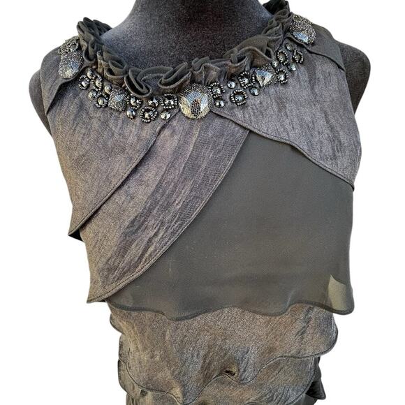 S.L. Fashions 10 PETITE SPECIAL OCCASION dress, black, NWT - Picture 3 of 11